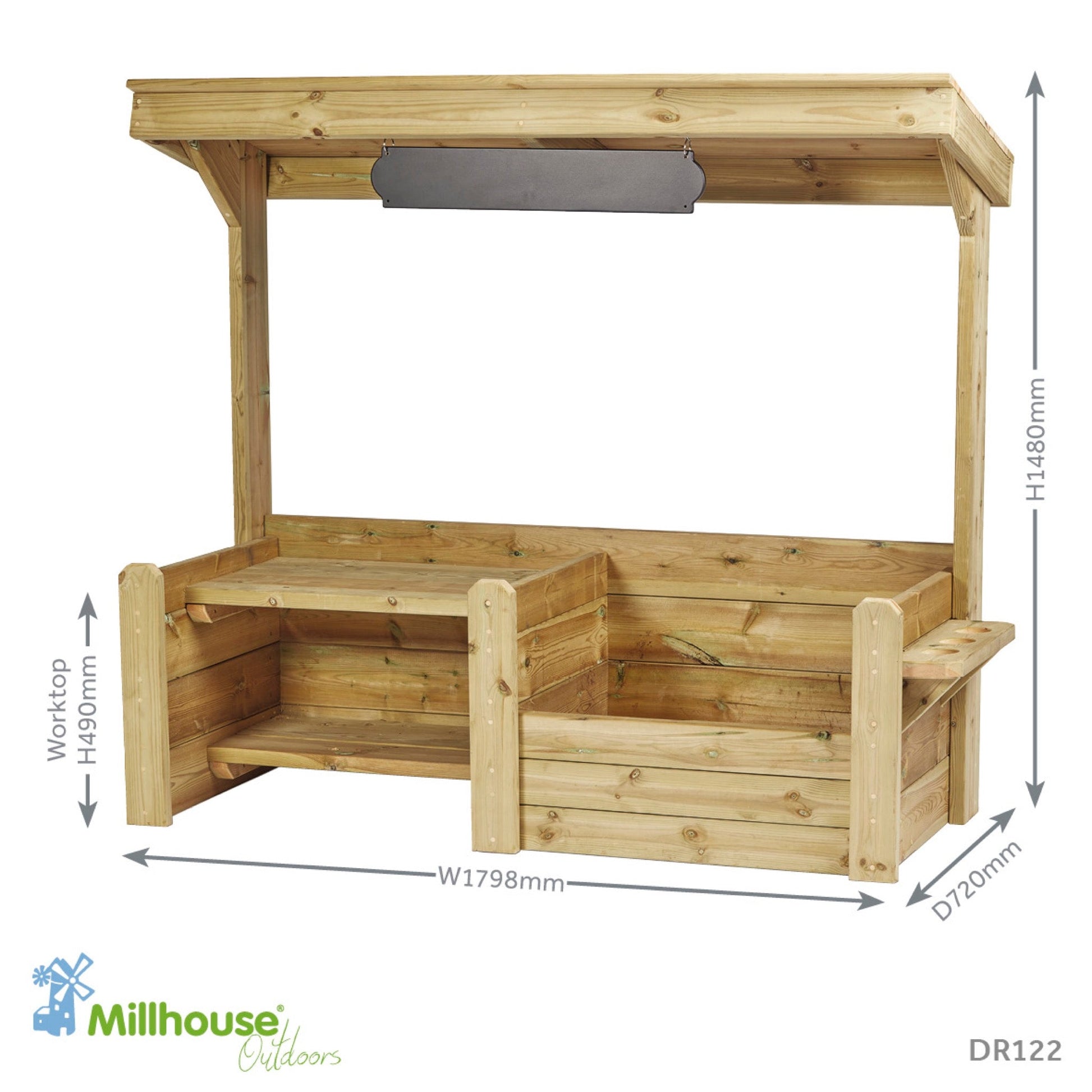 Millhouse - Millhouse - Builders Yard speelhuisje voor buiten - Playlaan