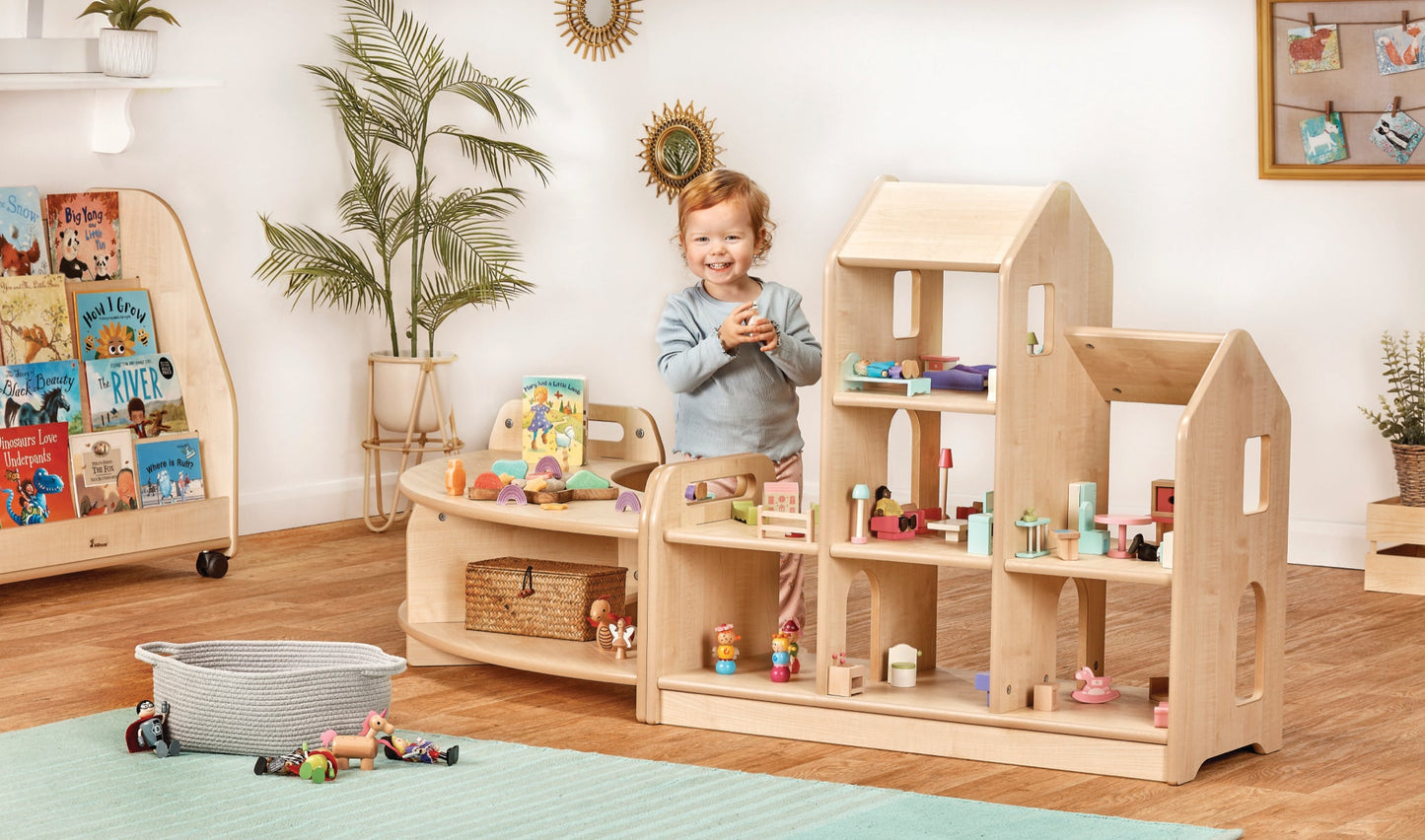 Millhouse - Millhouse - Houten antroposofisch poppenhuis - Playlaan
