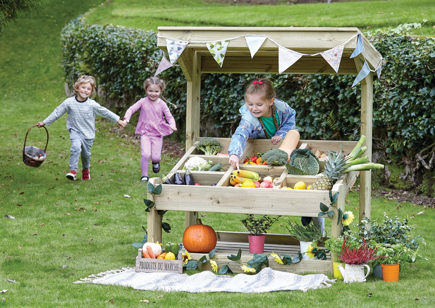 Millhouse - Millhouse - Houten marktkraam voor rollenspel - Playlaan