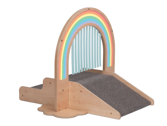 Millhouse - Millhouse - Houten sensorische kruiptoestel regenboog - Playlaan