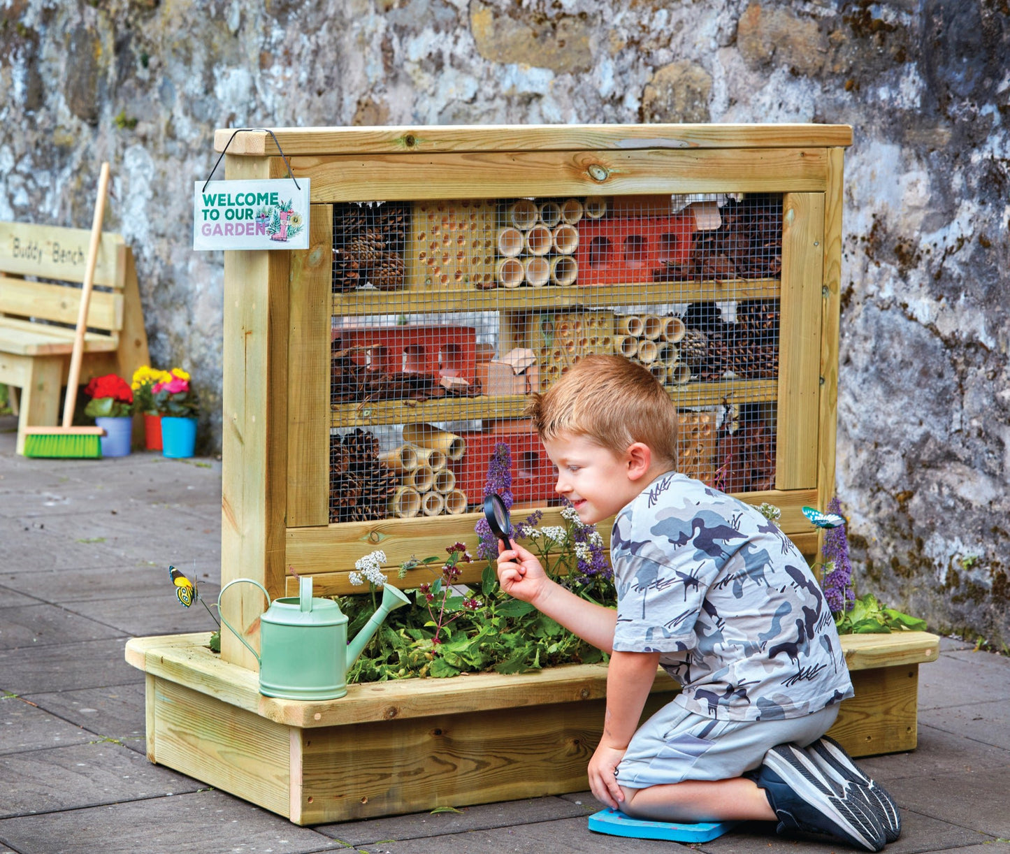 Millhouse - Millhouse - Insectenhotel met plantenbak - Playlaan