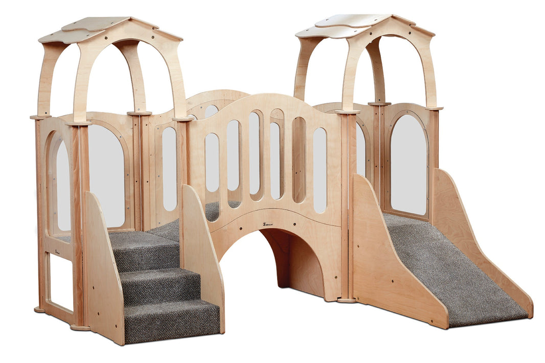 Millhouse - Millhouse - Kinder Gym Ontdekbrug met dak - Playlaan