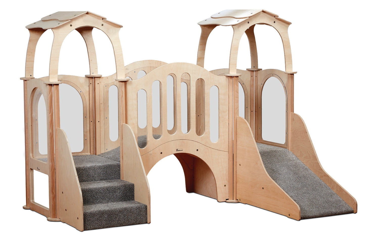 Millhouse - Millhouse - Kinder Gym Ontdekbrug met dak - Playlaan