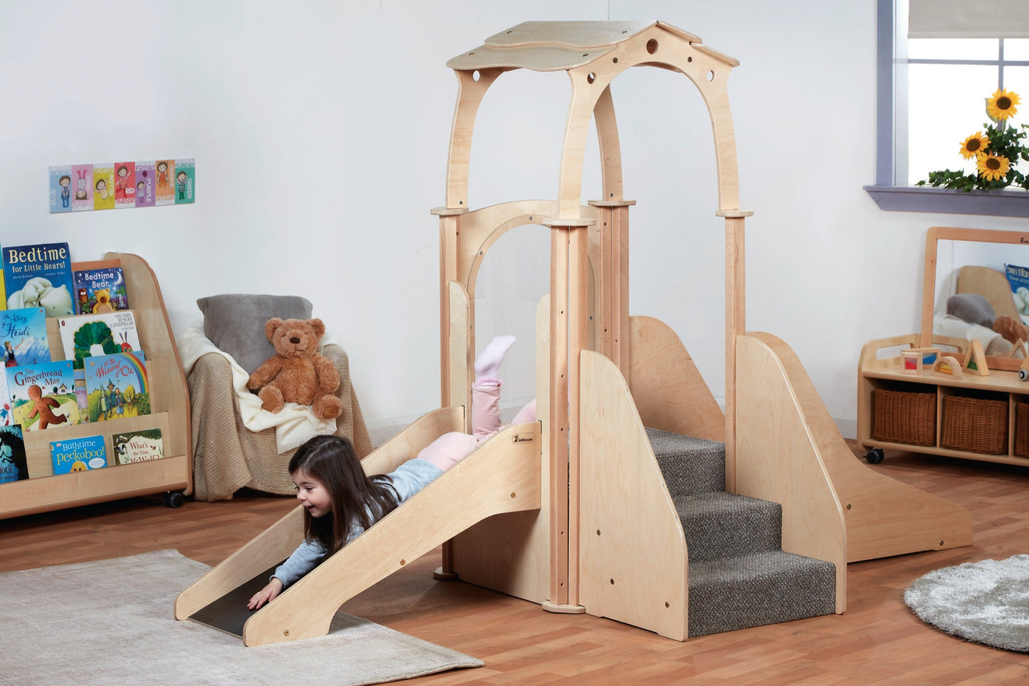 Millhouse - Millhouse - Kinder Gym Speelpod met dak - Playlaan