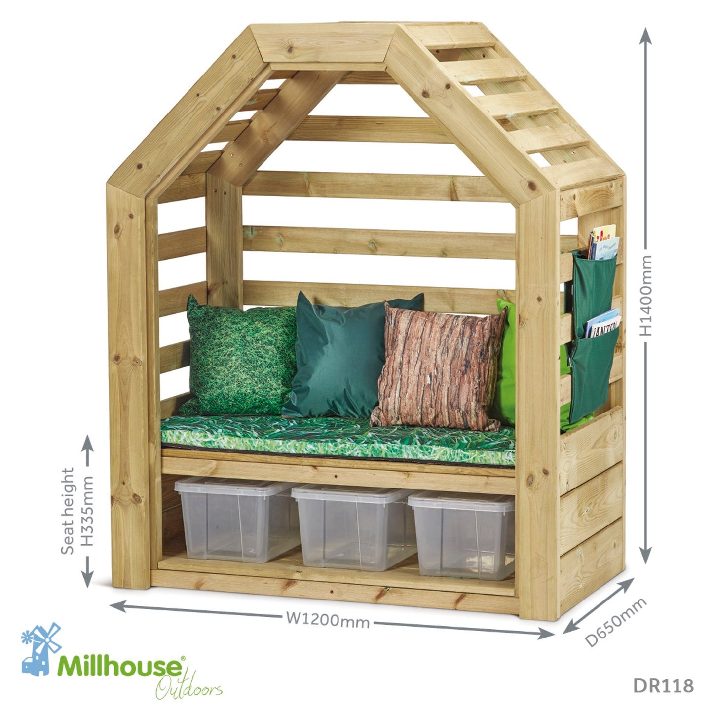 Millhouse - Millhouse - Knusse buiten leeshoek voor kinderen - Playlaan