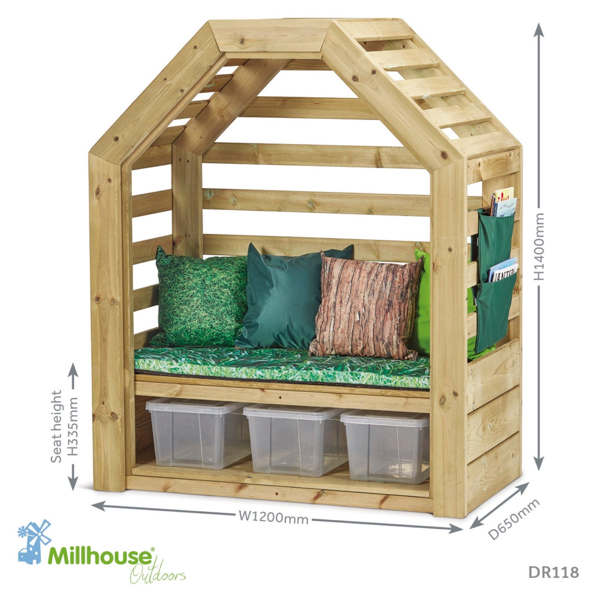 Millhouse - Millhouse - Knusse buiten leeshoek voor kinderen - Playlaan
