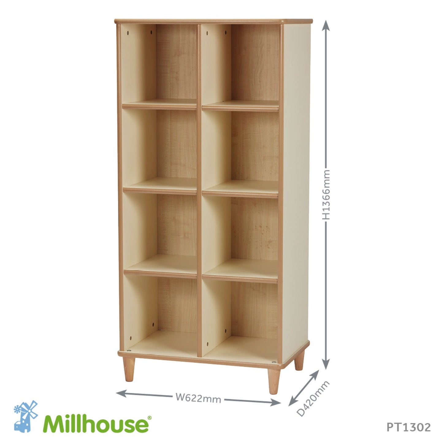 Millhouse - Millhouse - Kubus vakkenkast voor kinderopvang - Home From Home - Playlaan