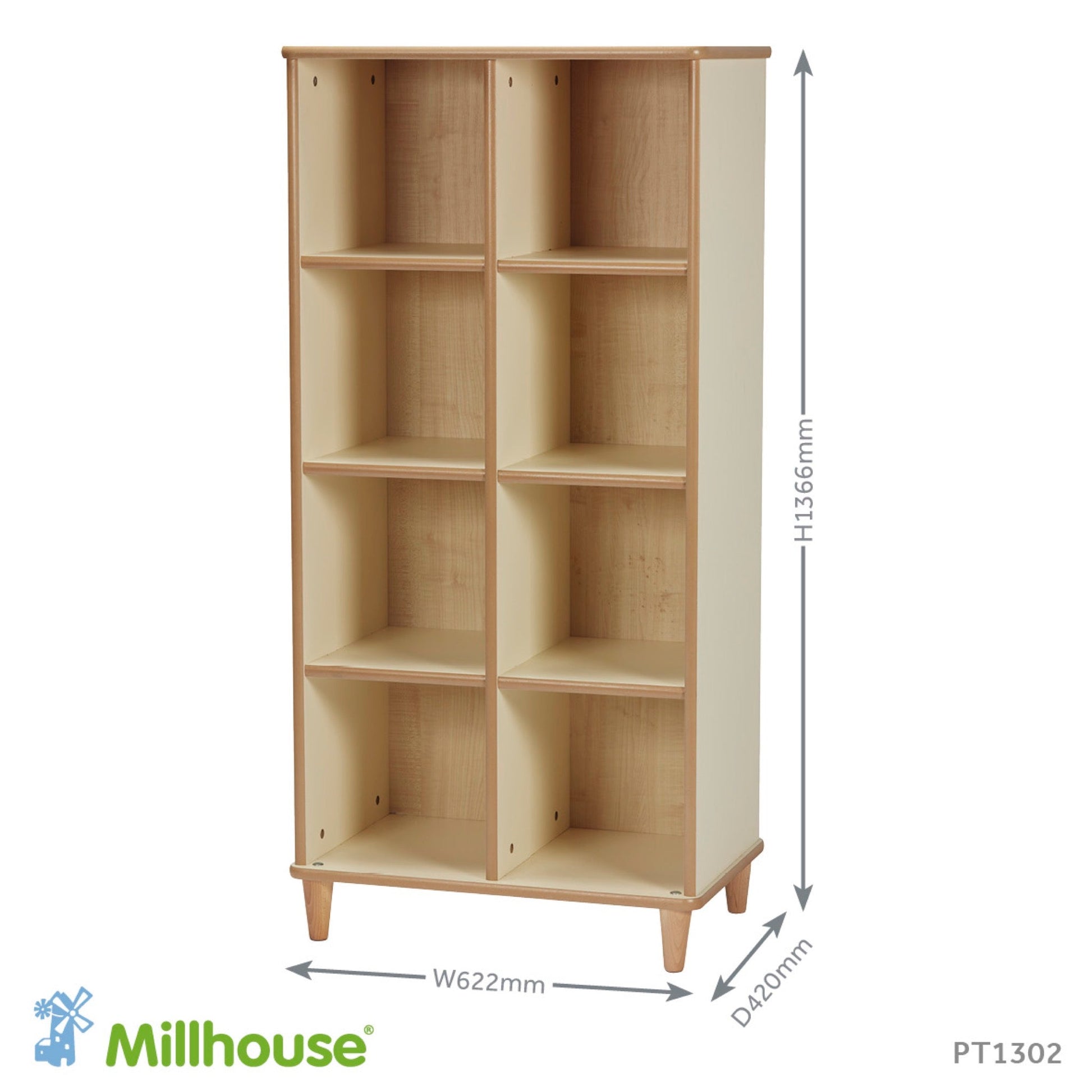Millhouse - Millhouse - Kubus vakkenkast voor kinderopvang - Home From Home - Playlaan