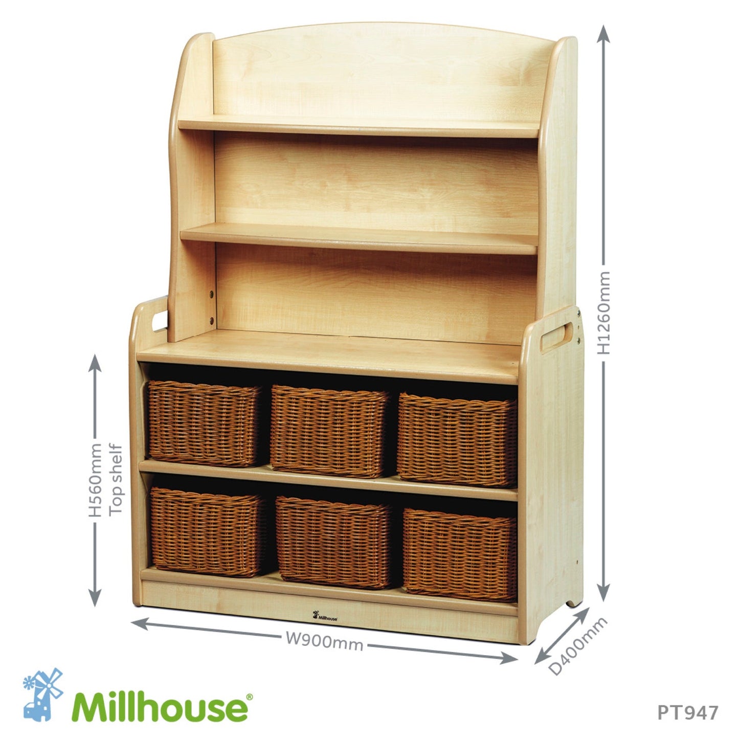 Millhouse - Millhouse - Landelijke display - en opbergkast - Playlaan