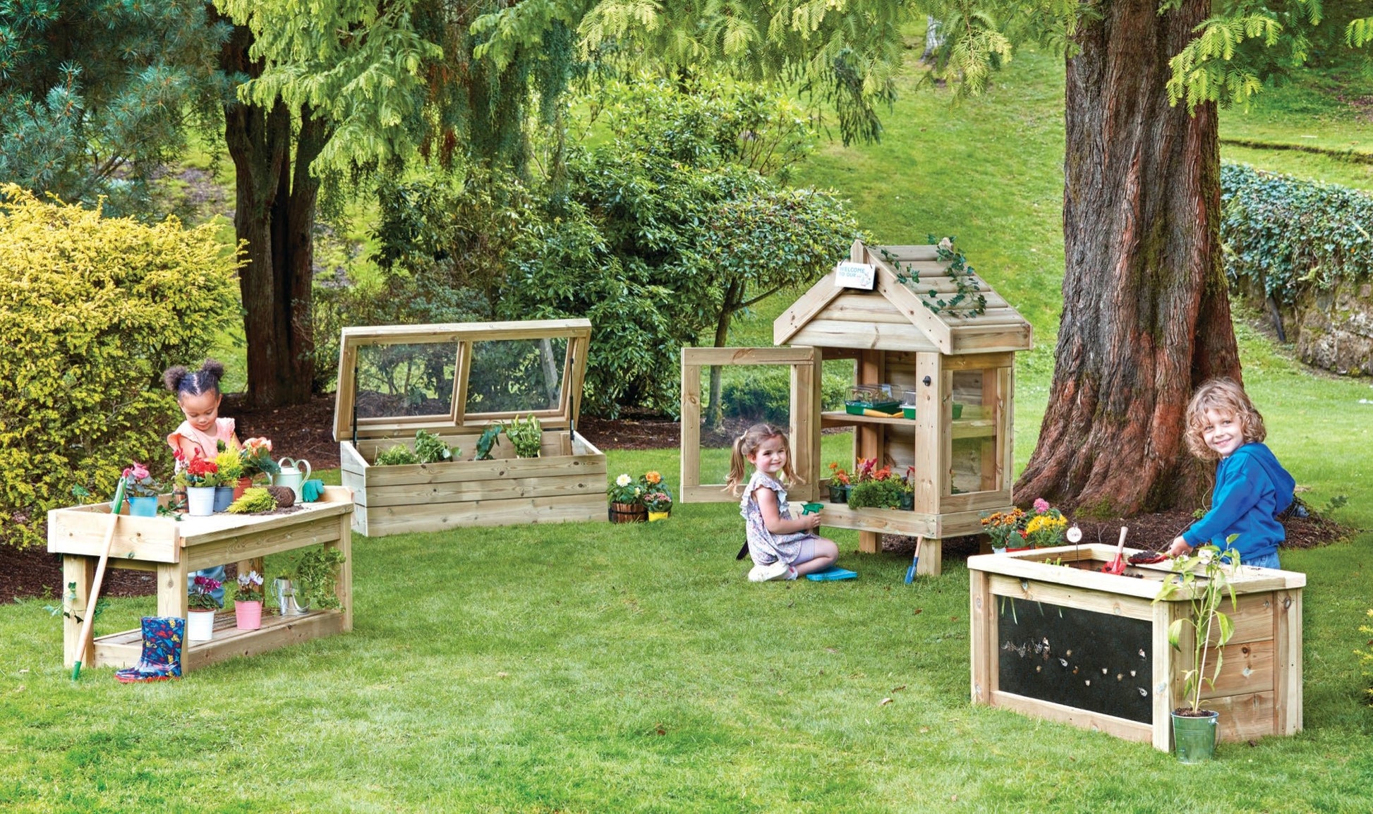 Millhouse - Millhouse - Little Green Fingers tuinier set voor kinderen - Playlaan