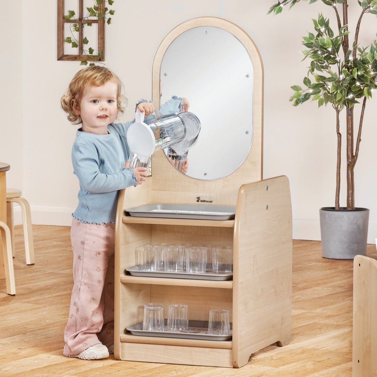 Millhouse - Millhouse - Montessori self - care station (dubbelzijdig) - Playlaan