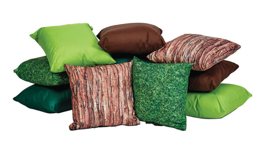 Millhouse - Millhouse - Natuurlijke bosthema kussens (10 stuks) - Playlaan