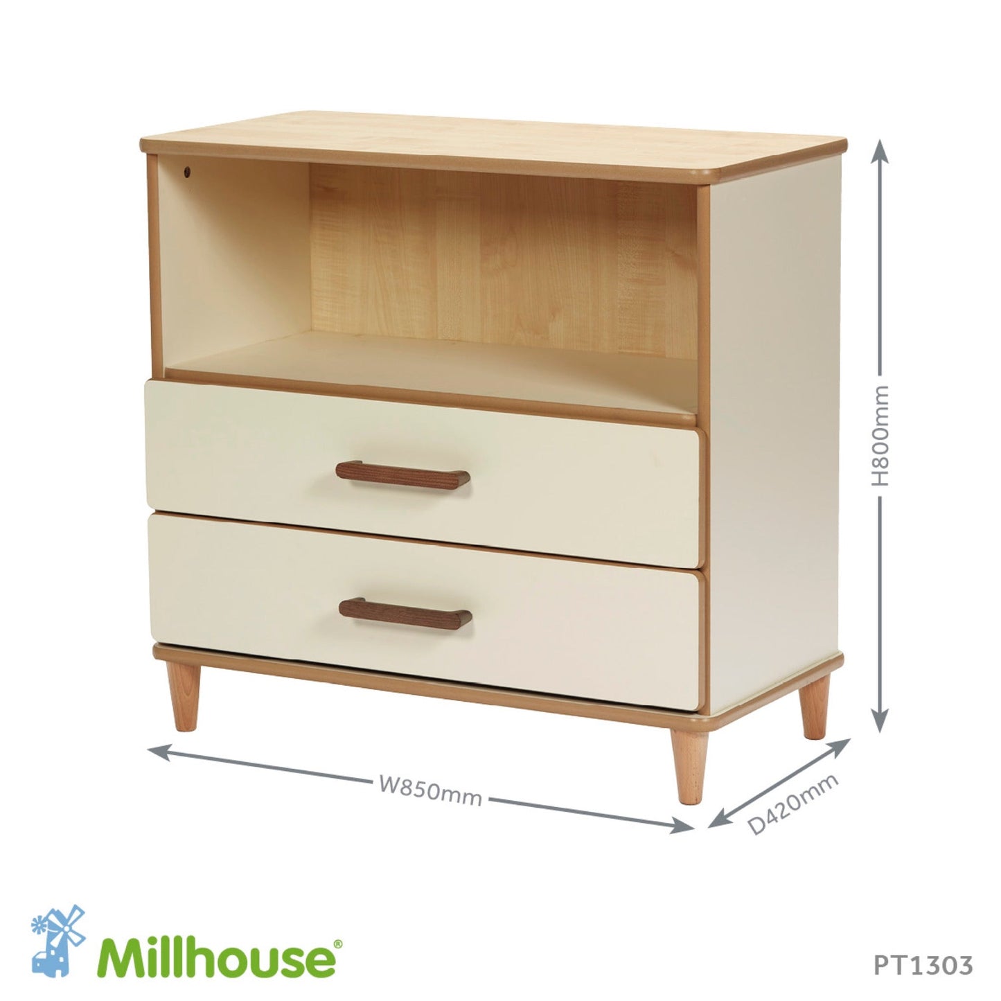 Millhouse - Millhouse - Opbergkast met laden voor kinderopvang- Home From Home - Playlaan