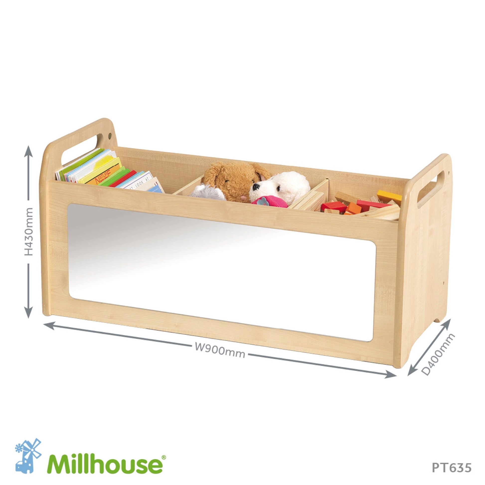 Millhouse - Millhouse - Opbergkast met spiegel - Playlaan