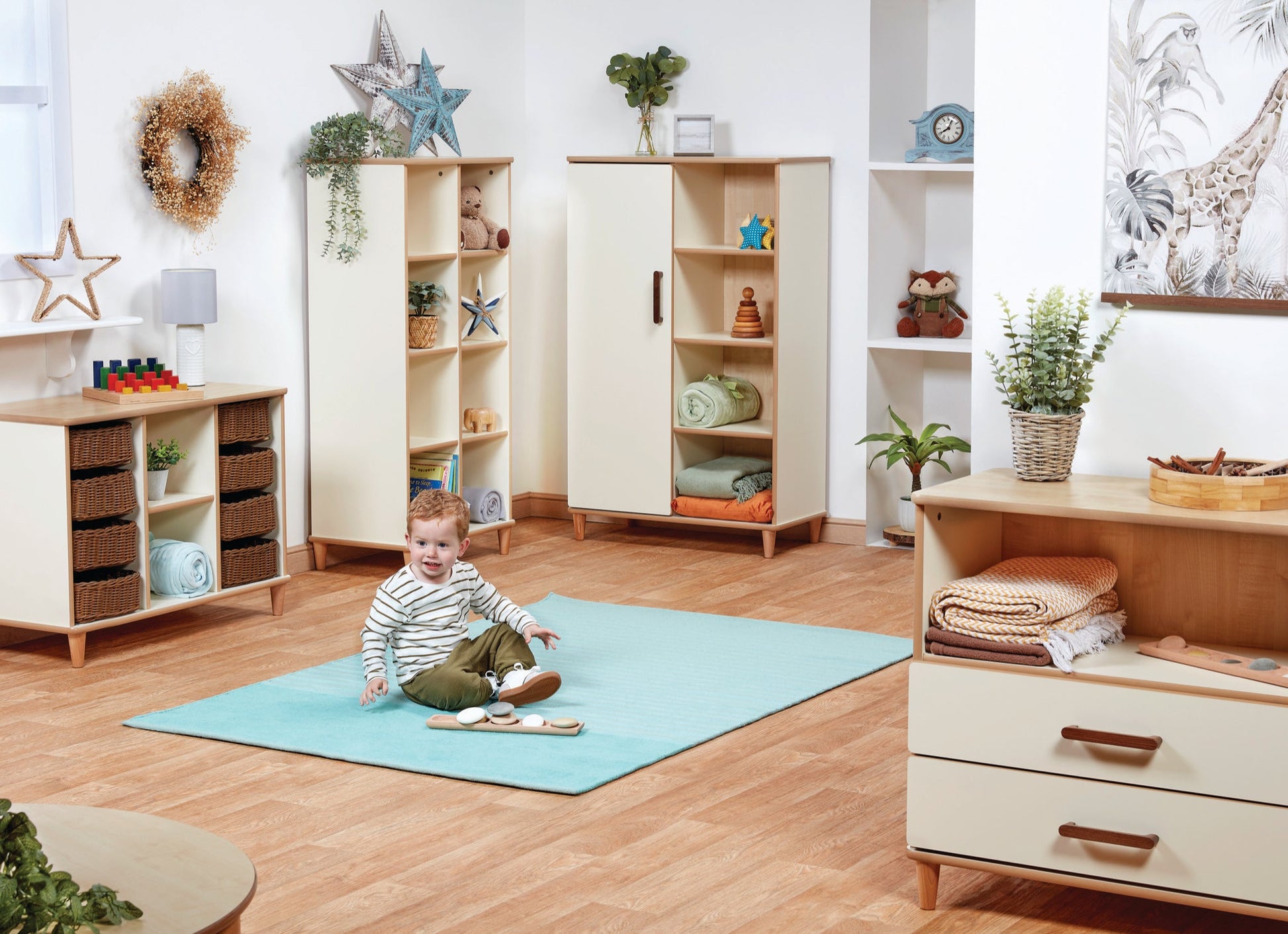 Millhouse - Millhouse - Open opbergkast met manden - Home From Home - Playlaan