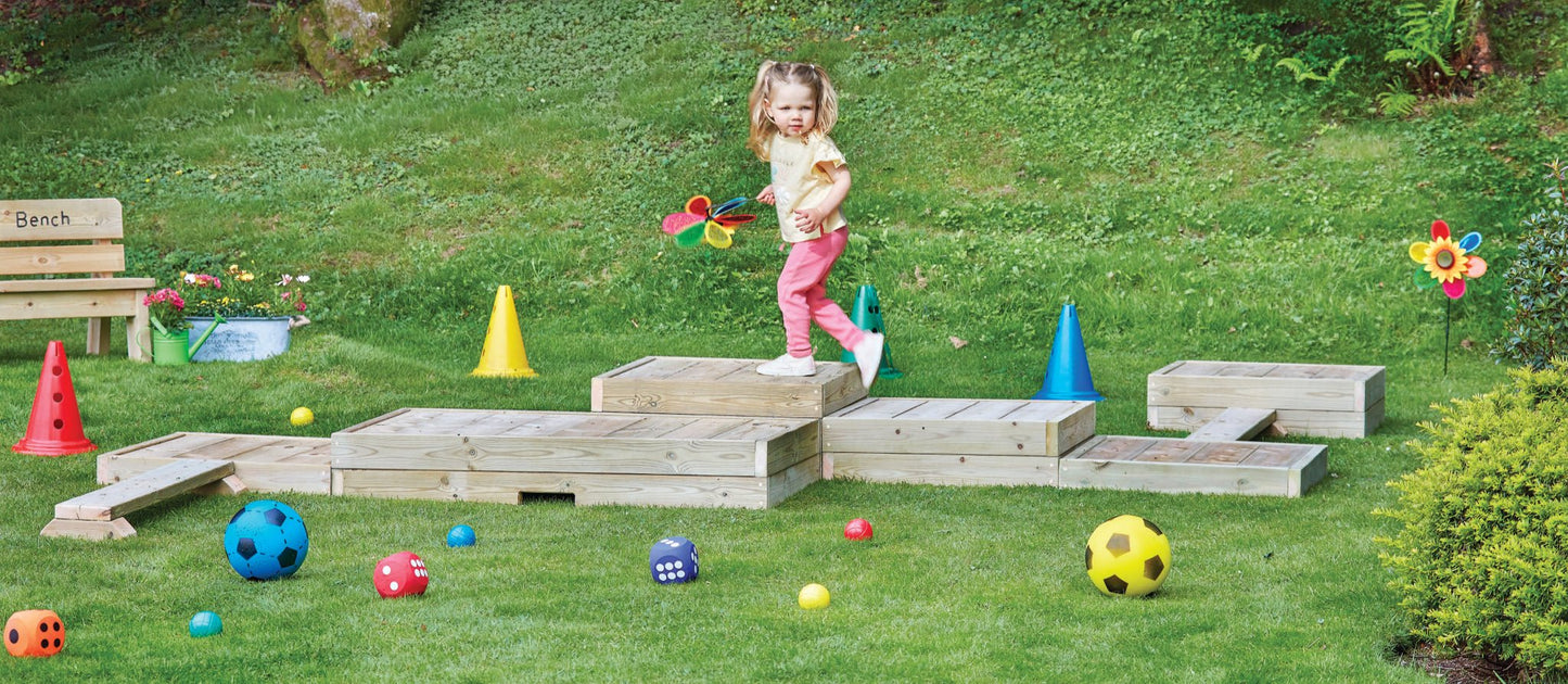 Millhouse - Millhouse - Podium voor activiteiten en spel - complete set - Playlaan