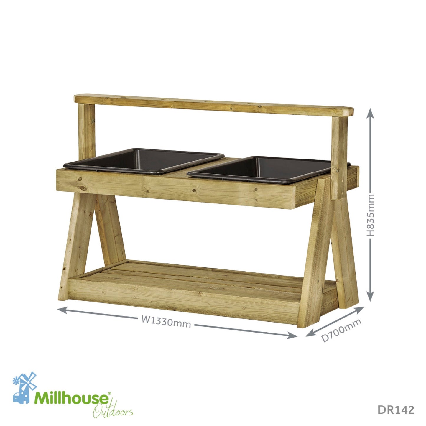 Millhouse - Millhouse - Preschool Double Sand & Water Station - Playlaan