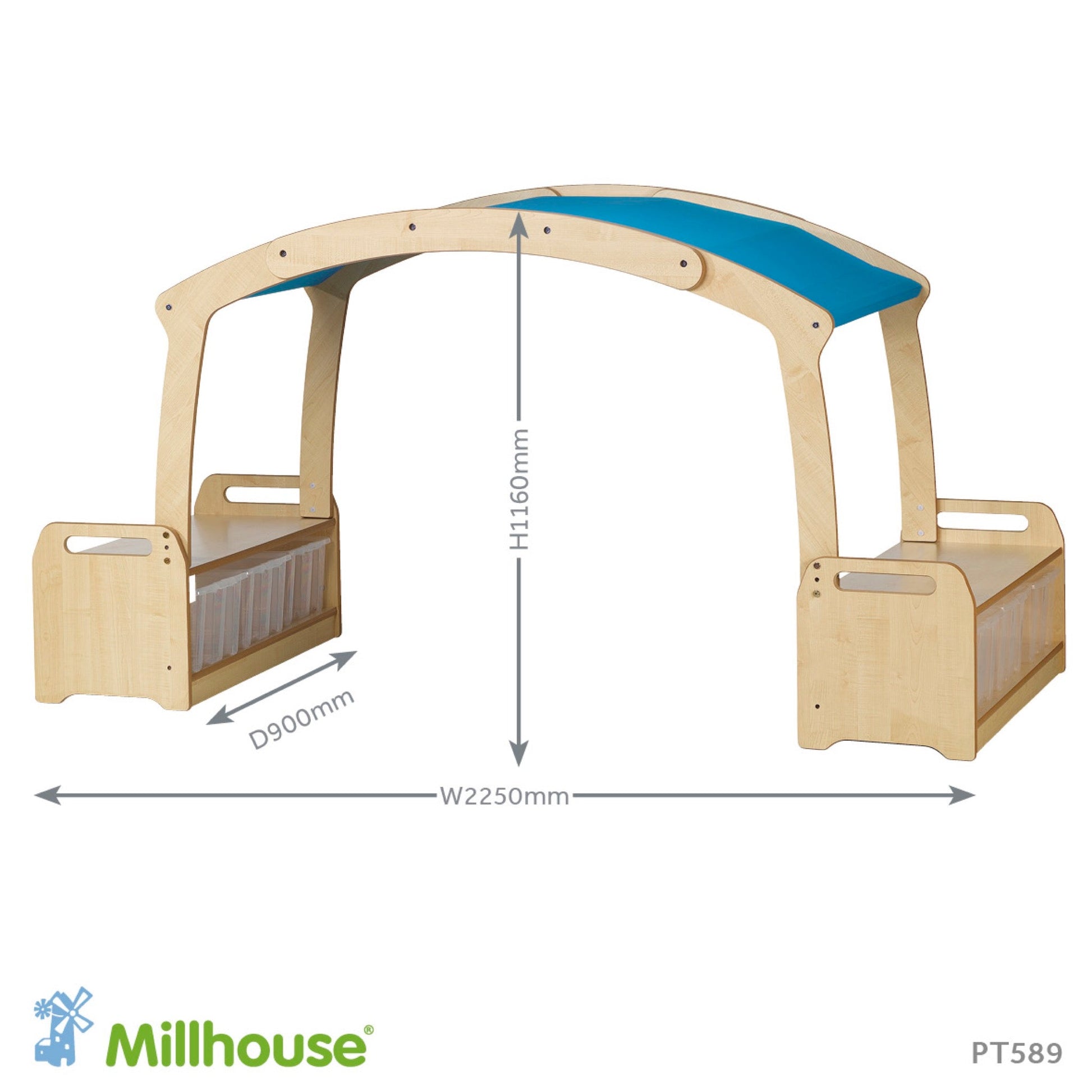 Millhouse - Millhouse - Rainbow Reading Mini Zone - Playlaan