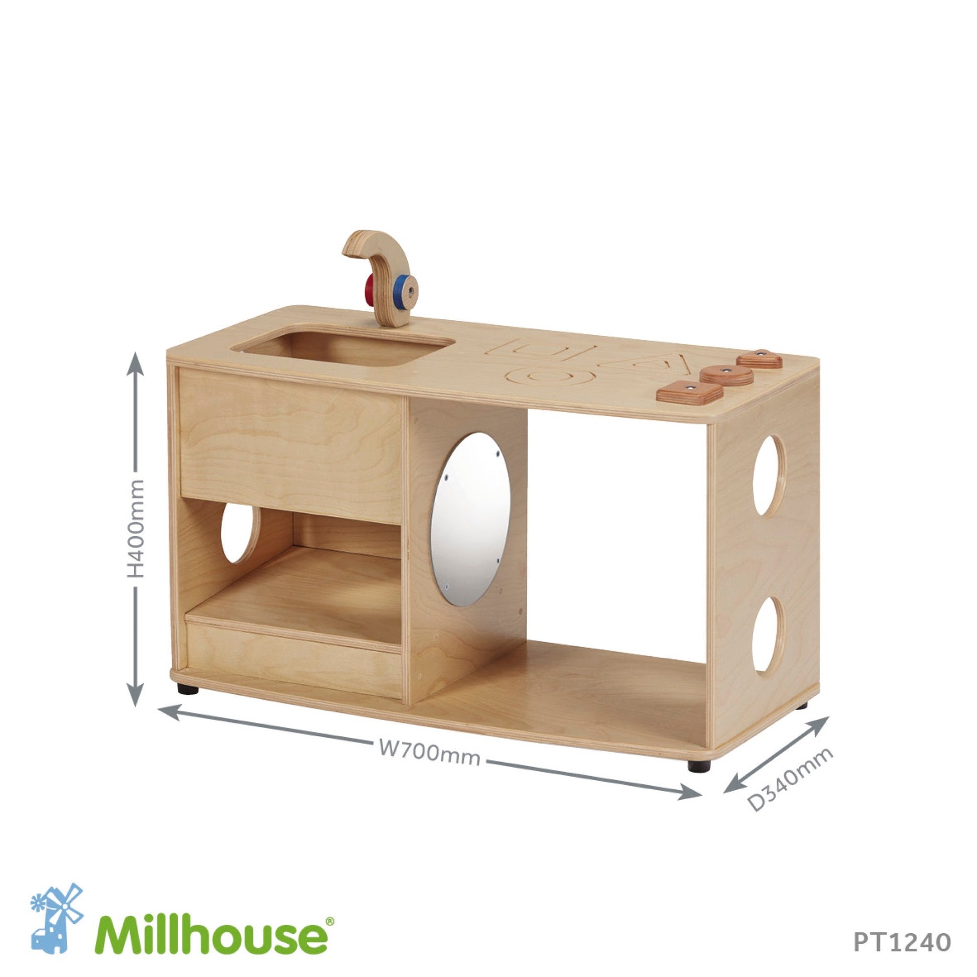 Millhouse - Millhouse - Sensorische activiteitenkeuken voor baby’s - Playlaan