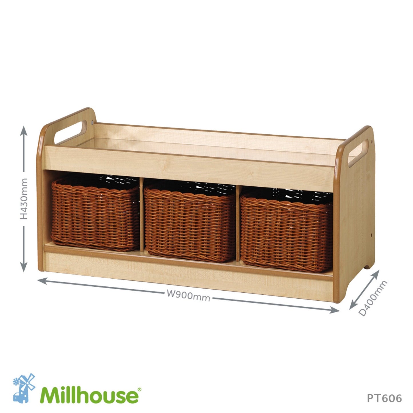 Millhouse - Millhouse - Sensorische kast met spiegel - Playlaan