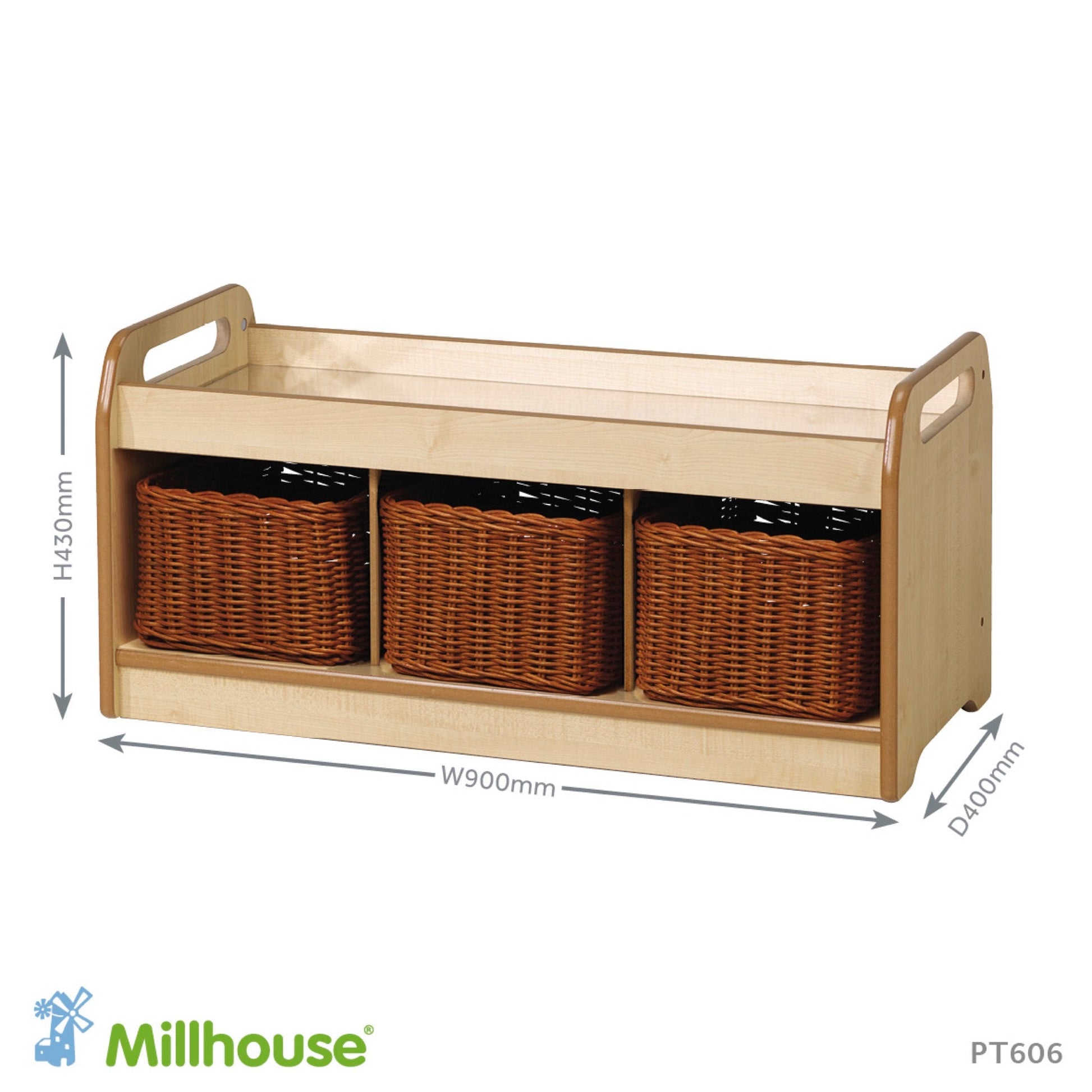 Millhouse - Millhouse - Sensorische kast met spiegel - Playlaan