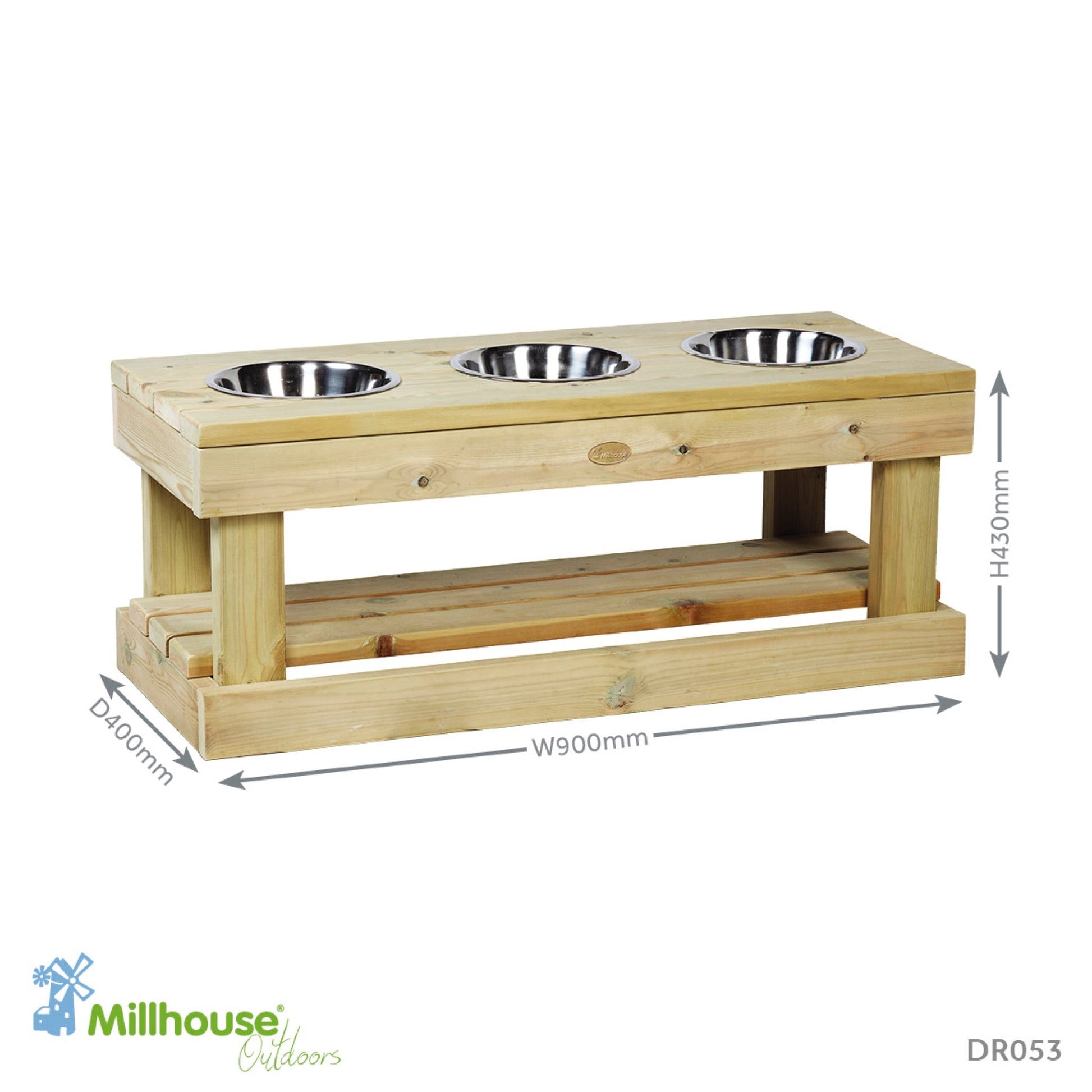 Millhouse - Millhouse - Sensorische speelstations voor ontdekken en spelen - 3 stations - Playlaan