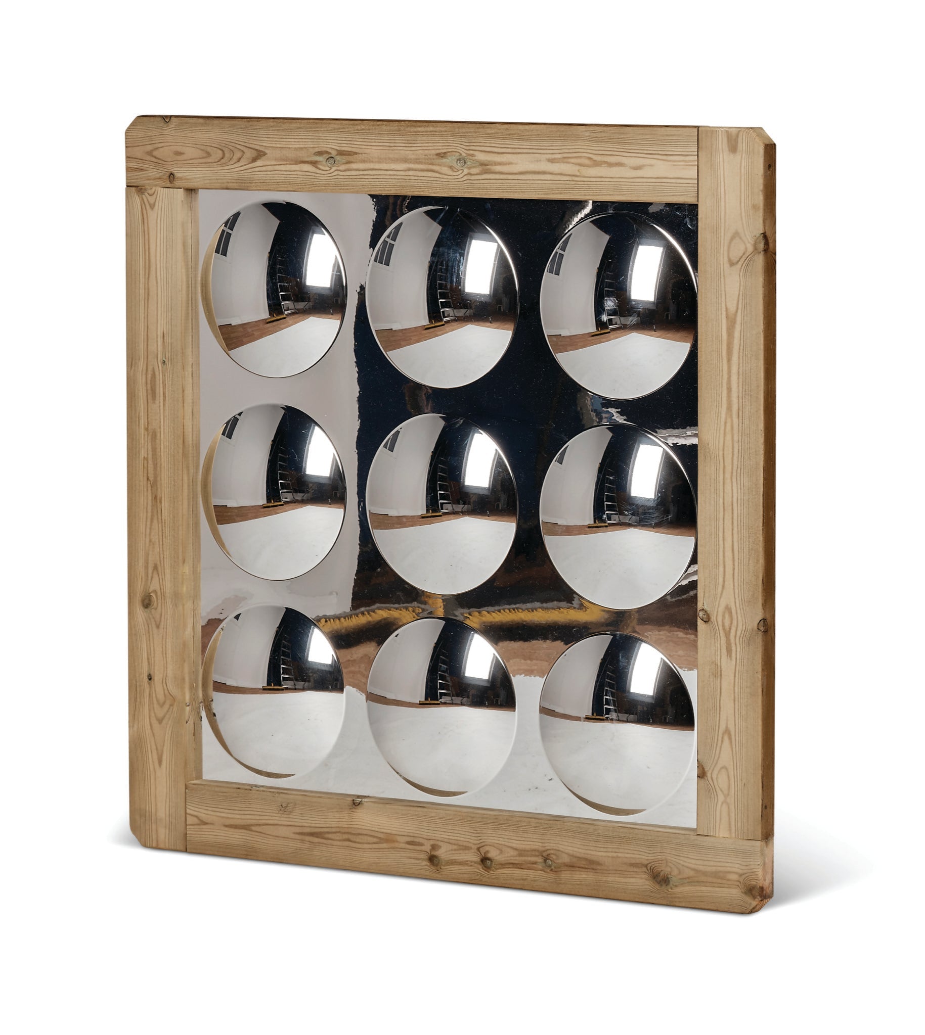 Millhouse - Millhouse - Sensorische wandspiegel met bubbeldesign voor buiten - Playlaan