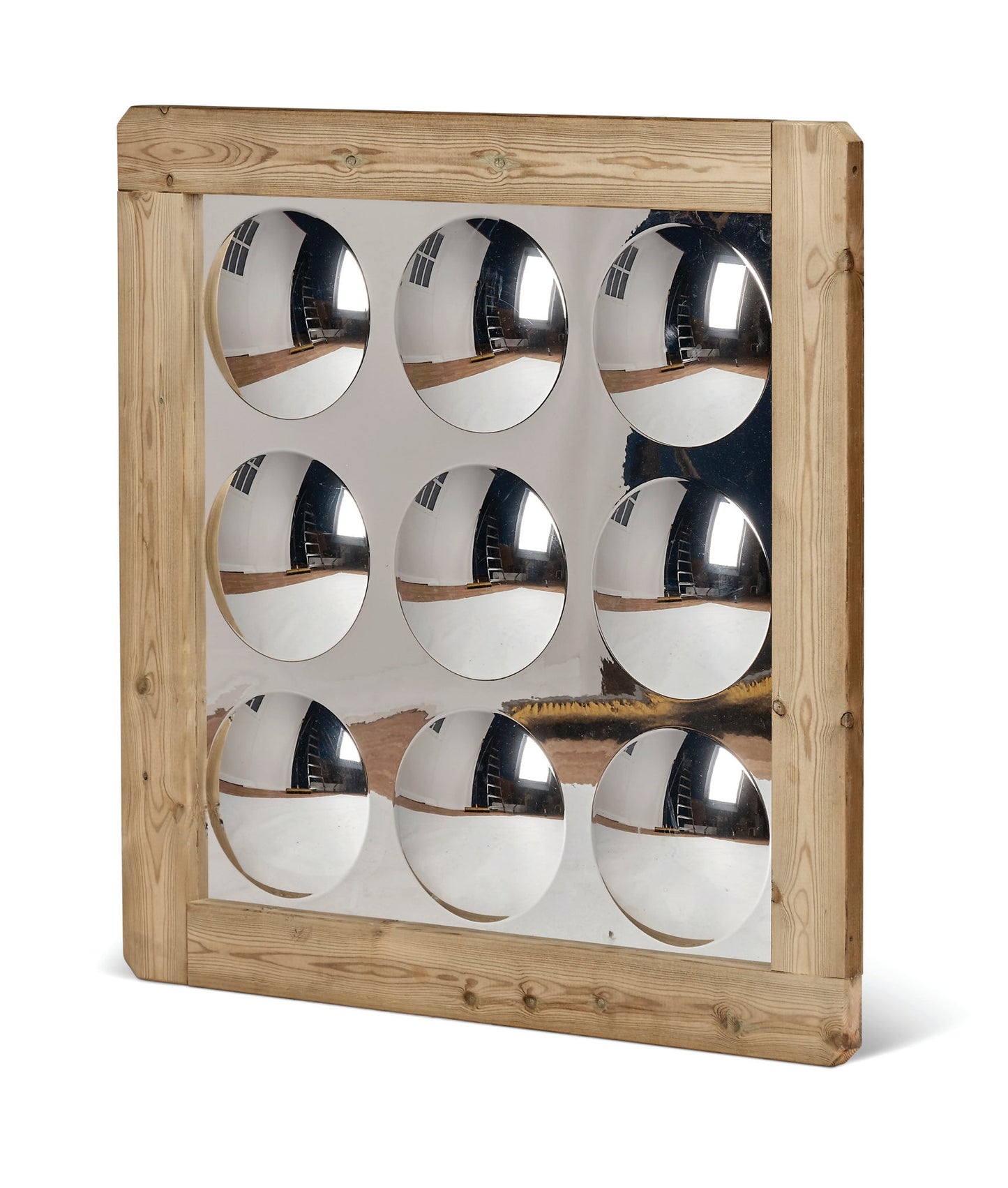 Millhouse - Millhouse - Sensorische wandspiegel met bubbeldesign voor buiten - Playlaan