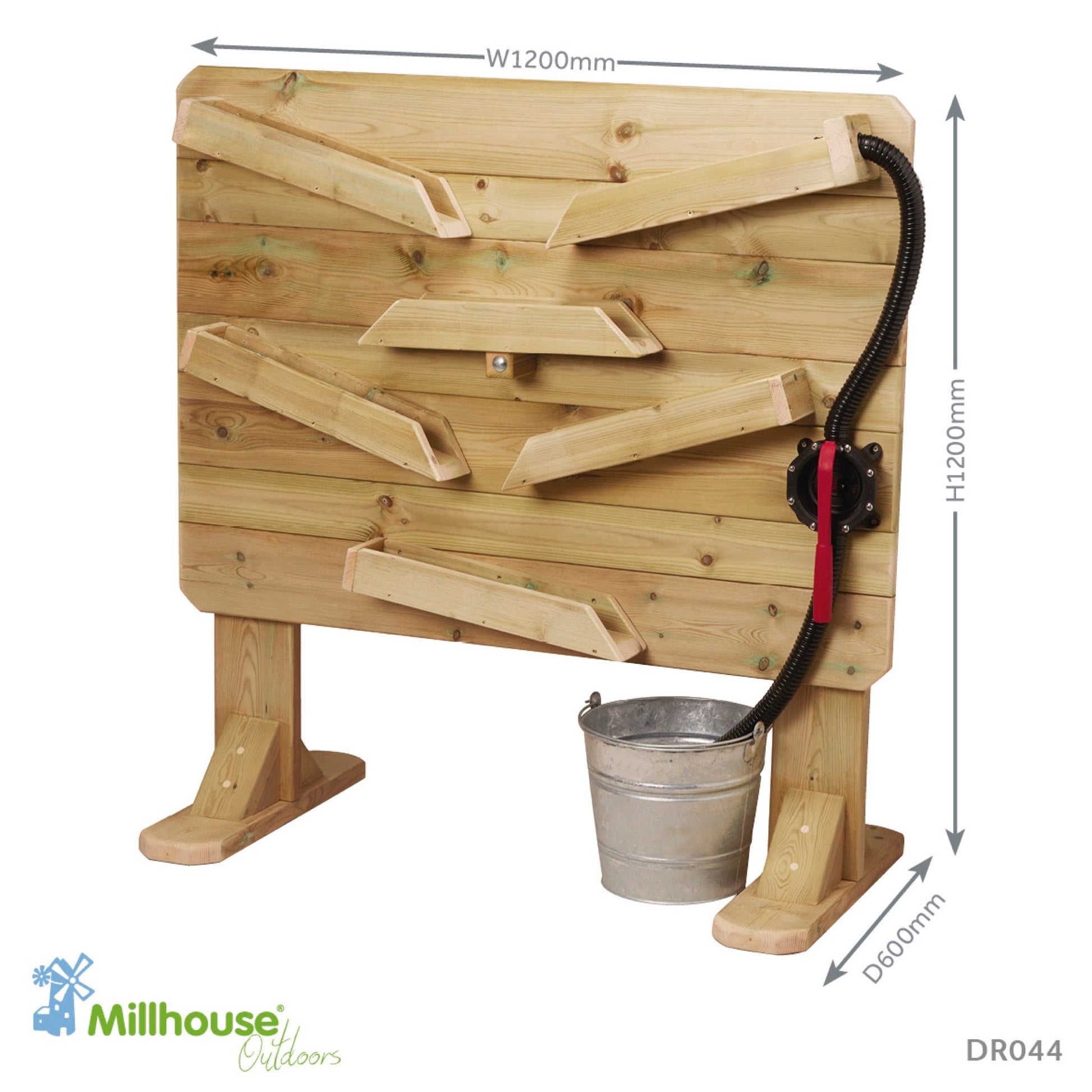 Millhouse - Millhouse - Sensorische waterspeelmuur voor buiten - Playlaan