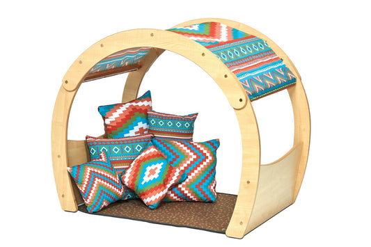 Millhouse - Millhouse - Speelhoek boog Cosy Cove klein met Aztec accessoireset - Playlaan