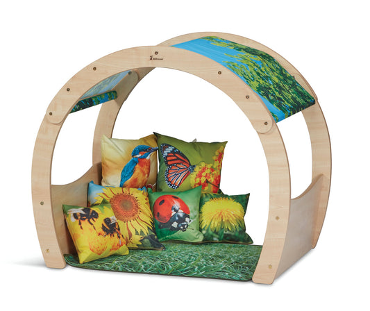 Millhouse - Millhouse - Speelhoek boog Cosy Cove klein met Nature Accessory Set - Playlaan