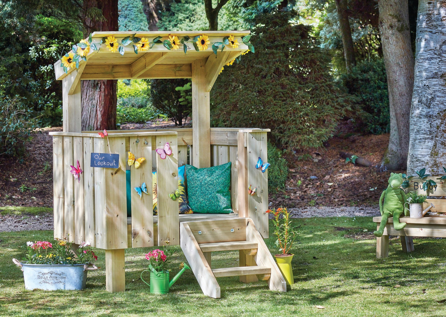 Millhouse - Millhouse - Speelhut met uitkijkpost voor buiten - Playlaan