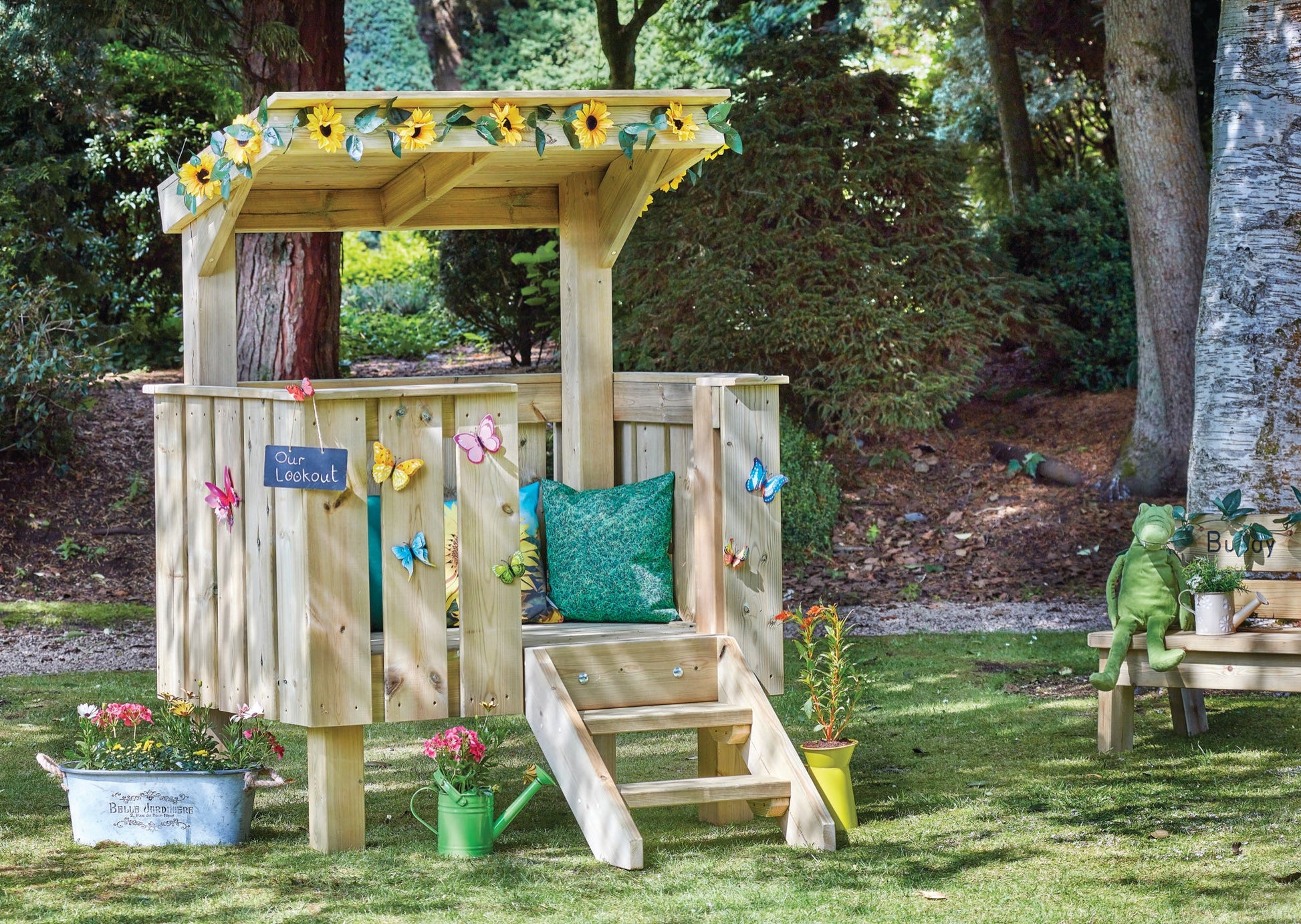 Millhouse - Millhouse - Speelhut met uitkijkpost voor buiten - Playlaan