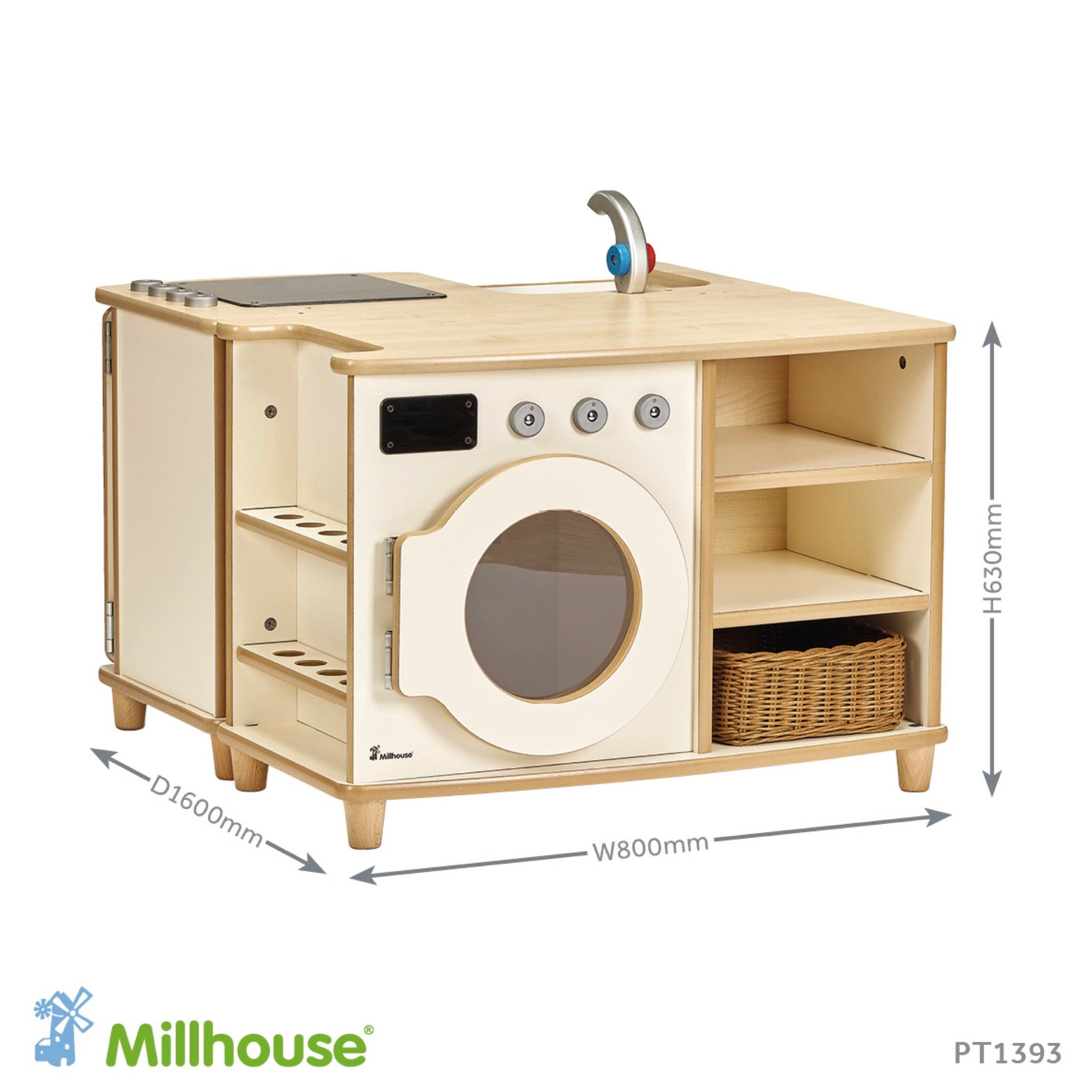 Millhouse - Millhouse - Speelkeuken en wasruimte set Boston - Home from Home - Playlaan