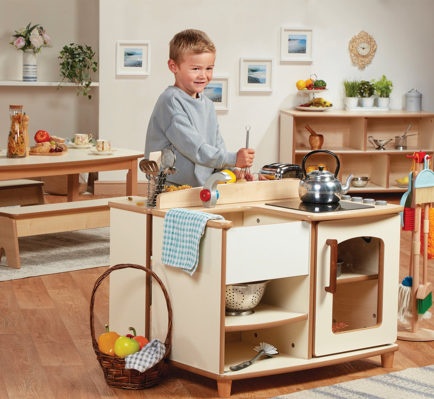 Millhouse - Millhouse - Speelkeuken met consoletafel set Boston - Home from Home - Playlaan