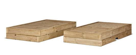 Millhouse - Millhouse - Speelpodium rechthoekig – set van 2 - Playlaan