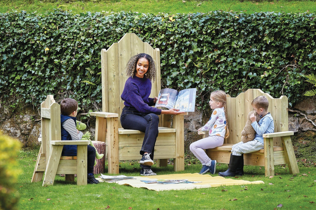 Millhouse - Millhouse - Verhaalstoelen voor lees - en vertelkring – set van 3 - Playlaan