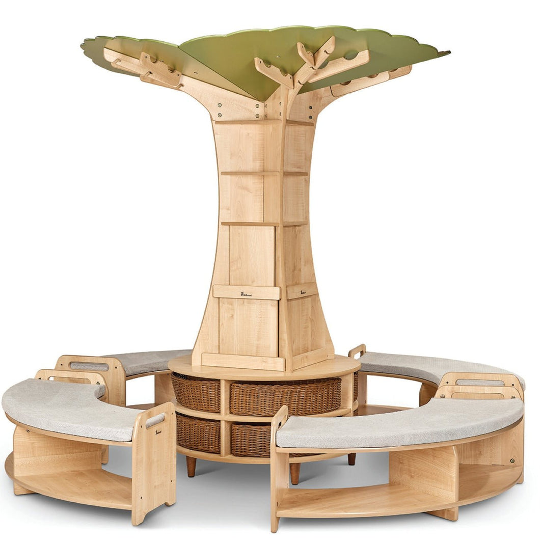 Millhouse - Millhouse - Vertelboom voor verhalenkring met banken - Playlaan