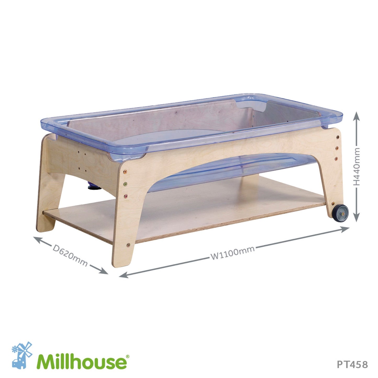 Millhouse - Millhouse - Zand - en watertafel - (Hoogte 44 cm) - Playlaan