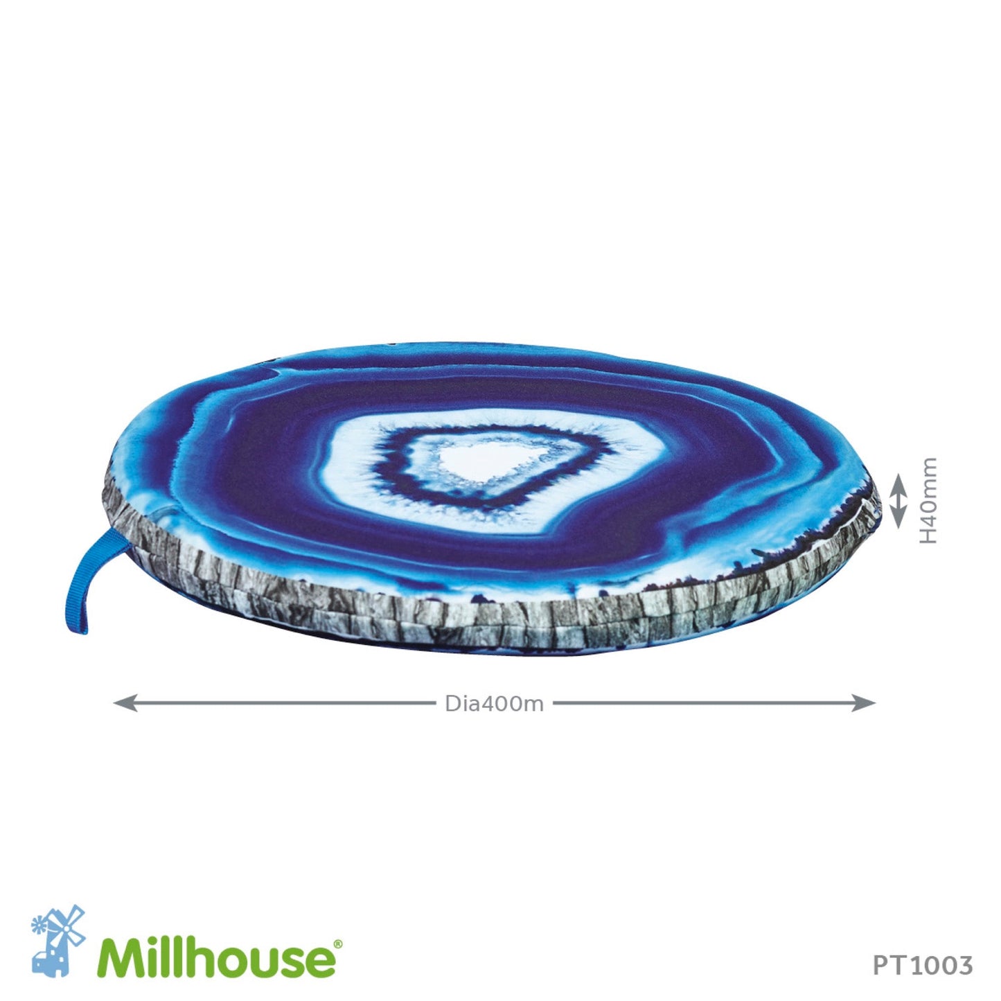 Millhouse - Millhouse - Zitkussens met mineraalprint (6 stuks) - Playlaan