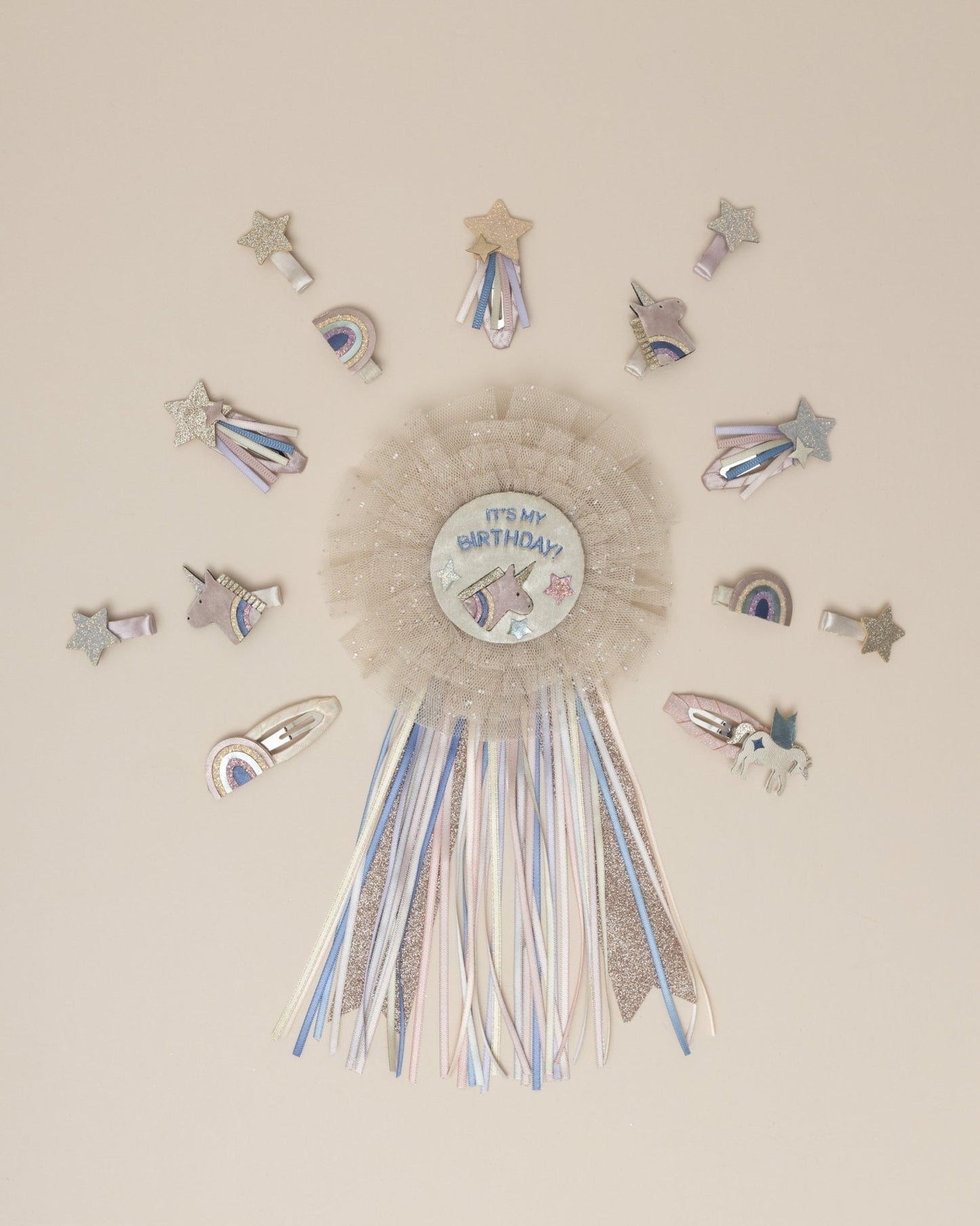 Mimi & Lula - Mimi & Lula - Winged unicorn rainbow clic clacs - Playlaan