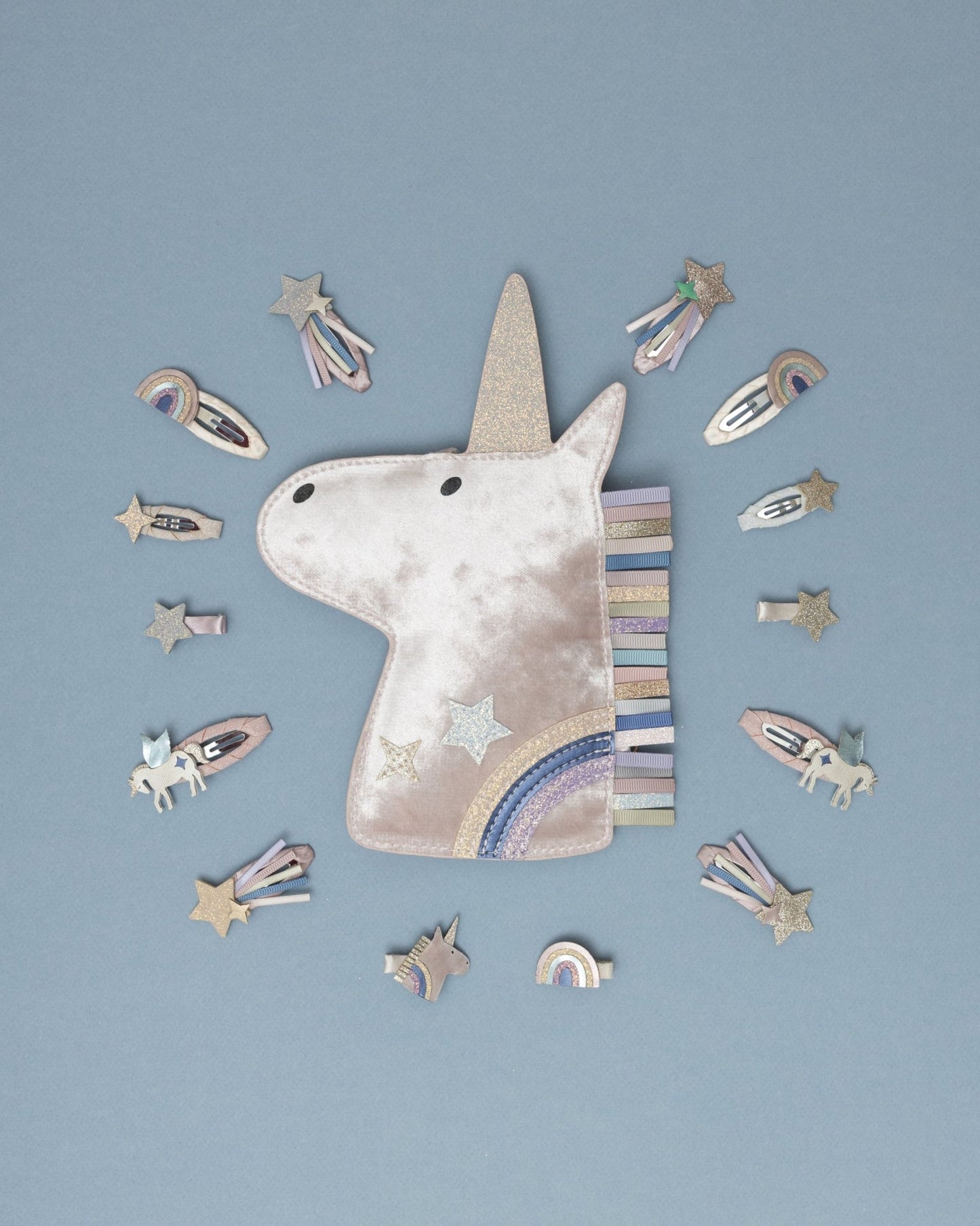 Mimi & Lula - Mimi & Lula - Winged unicorn rainbow clic clacs - Playlaan