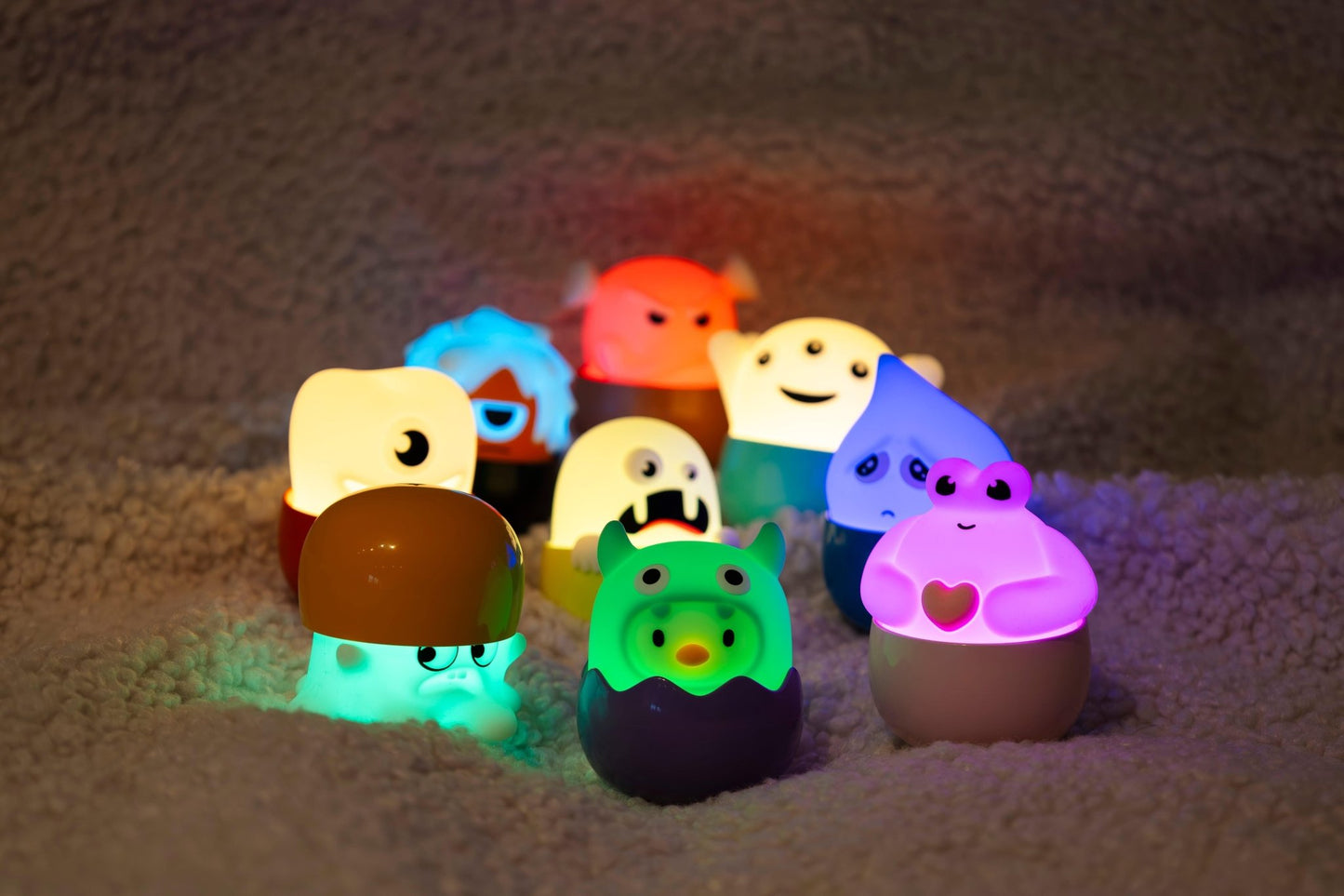 Moses verlag - Eggy mystery lights blindbox monsters 1st assorti - Playlaan