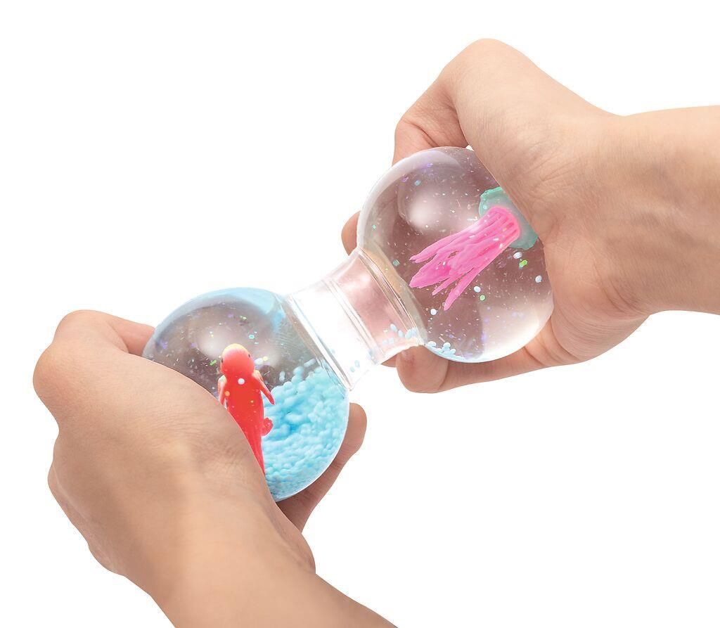 Moses verlag - Moses - Axolotl dubbele anti stressbal 1 st assorti - Playlaan