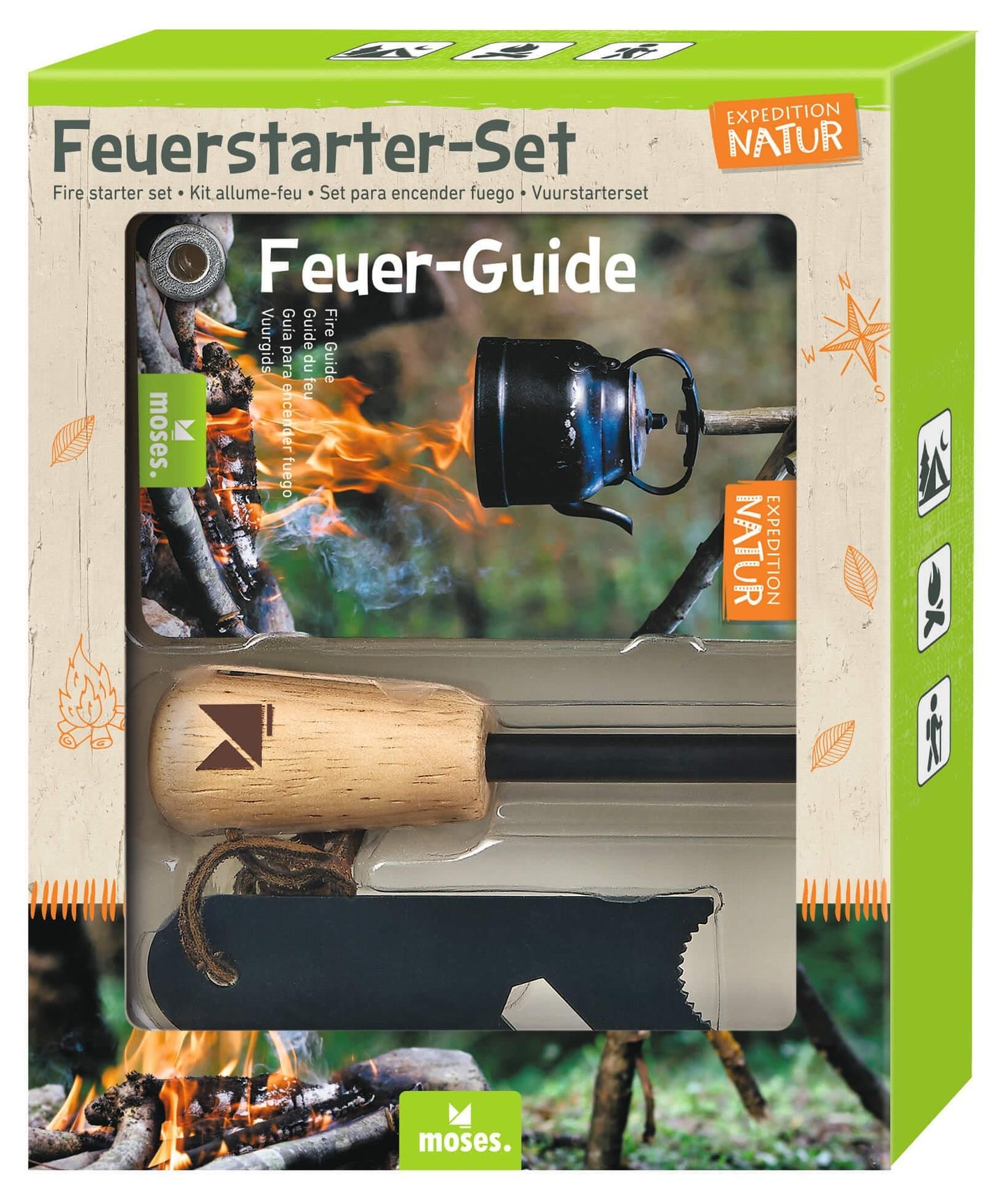 Moses verlag - Moses - Expeditie natuur vuurstart set - Playlaan