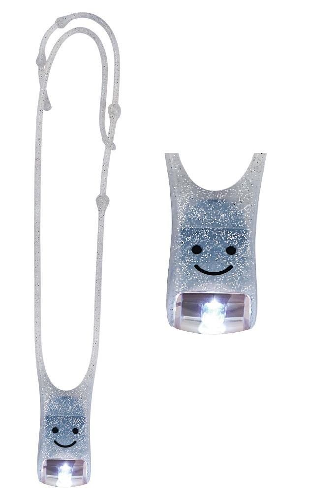 Moses verlag - Moses - Kinder leeslampje verstelbaar zilver glitter - Playlaan