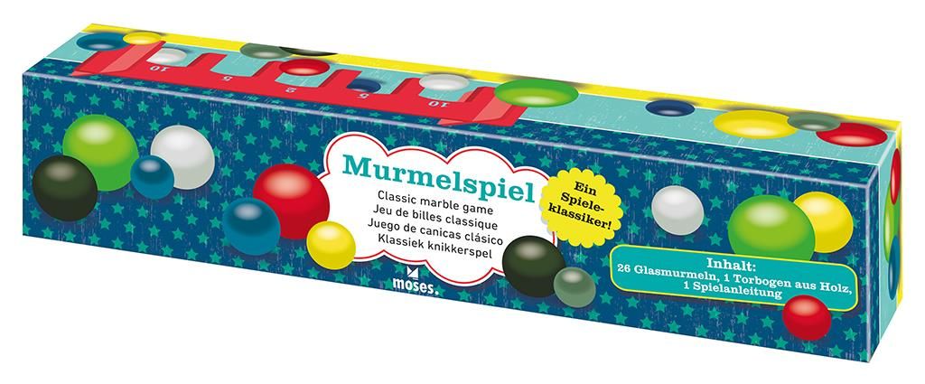 Moses verlag - Moses - Knikkerspel hout met 26 knikkers - Playlaan