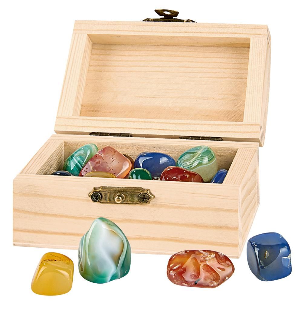 Moses verlag - Moses - Piraten schatkist hout incl. mineralen - Playlaan