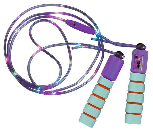 Moses verlag - Moses - Springtouw LED licht en teller - Playlaan