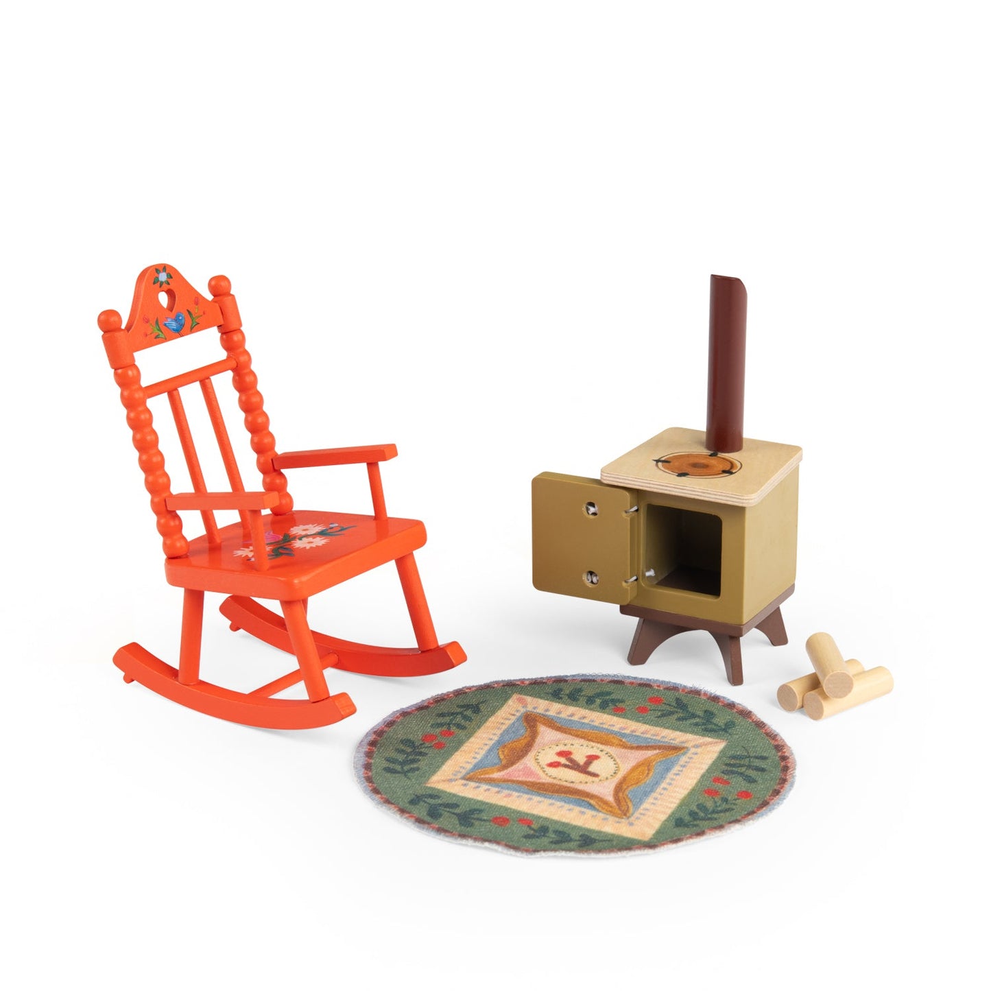 Moulin Roty - Moulin Roty - Bij het haardvuur set - Les Minouchkas - Playlaan